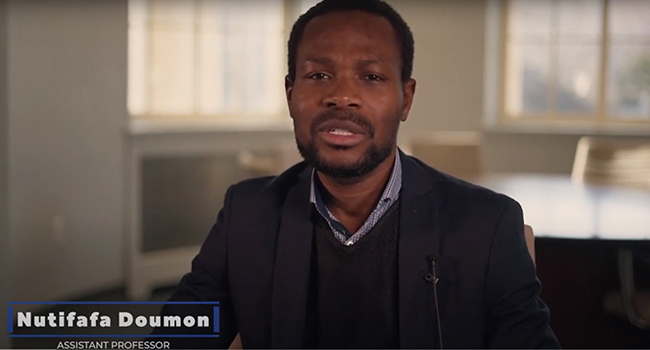 Meet Nutifafa Doumon, assistant professor, materials science and engineering at Penn State