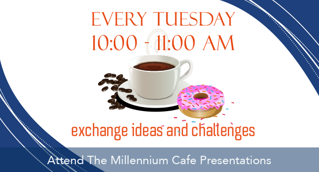 Millennium Cafe Advertisment